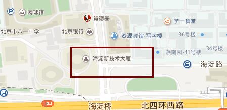 海淀新技术大厦地图